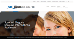 Desktop Screenshot of edisonschool.it